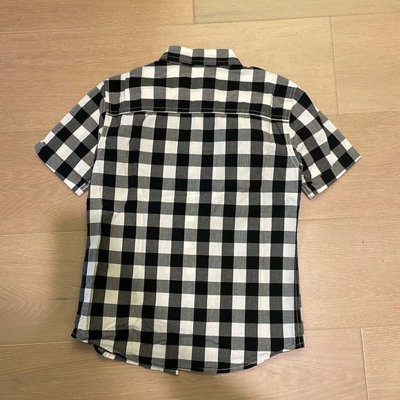 Abercrombie, kids checkered short sleeve button-down shirt - Picture 4 of 5
